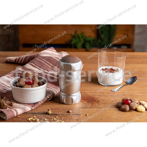 Диспенсер для какао та кориці Marcato Dispenser Silver